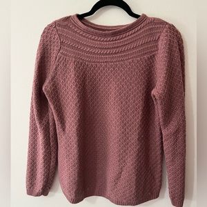 Blush Croft and Barrow Sweater